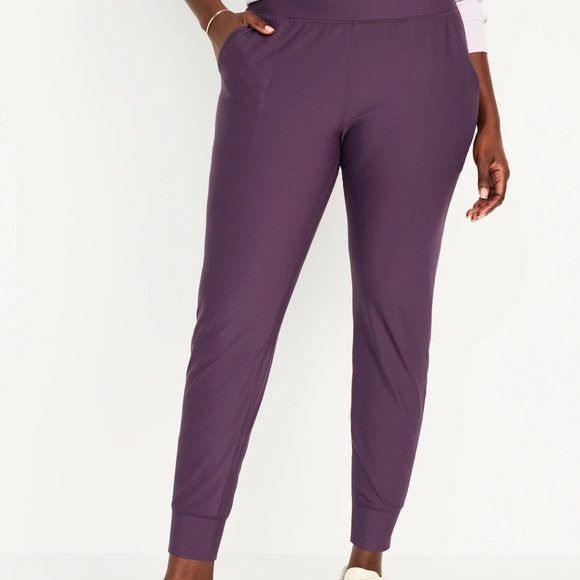 NWT OLD NAVY High-Waisted PowerSoft 7/8 Joggers Color: Nebula Size Medium - Picture 5 of 9